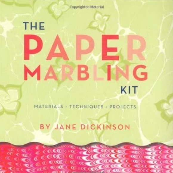 The Paper Marbling by Jane Dickinson New - Picture 2 of 3